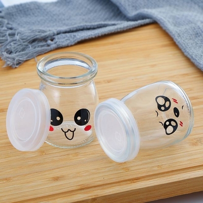 Factory Wholesale High Quality Jar Food Storage Canister Transparent Borosilicate Glass With Lid