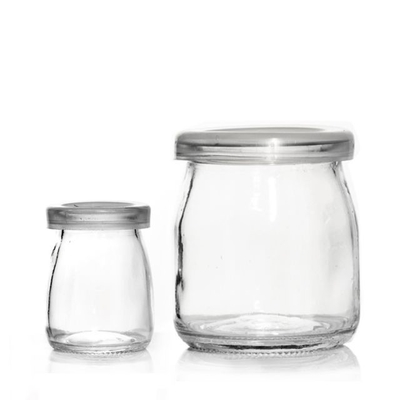 Top Selling High Quality Jar Food Storage Canister Transparent Borosilicate Glass With Lid