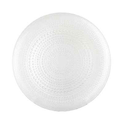 Wholesales ColorDecoration Glass Charger Plate with Electroplating and Spraying color