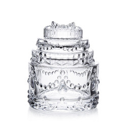 Luxury crystal jewel box glass jewellery boxes