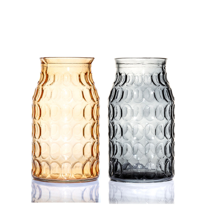 Wholesale Wedding Vase Colorful Glass Flower Vase for Home Decoration