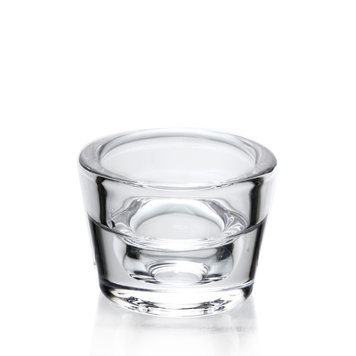 Clear Candle Holder Lead Free Crystal Glass Creative Party Celebration  Decoration