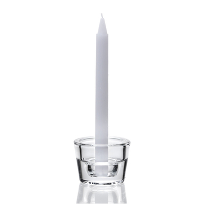 Clear Candle Holder Lead Free Crystal Glass Creative Party Celebration  Decoration