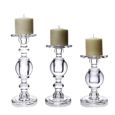 Classic Lead Free Crystal Candle Holder Party Decoration