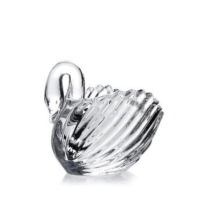 Creative Swan Shape Clear Classic Candle Holder Home Decoration
