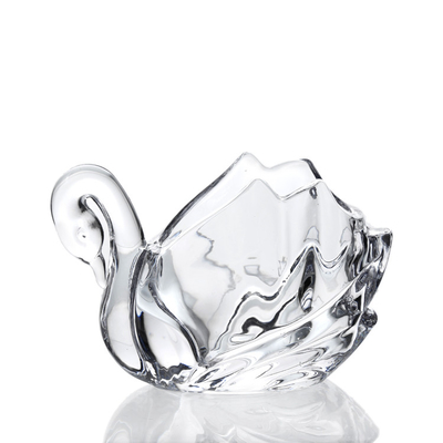 Creative Swan Shape Clear Classic Candle Holder Home Decoration