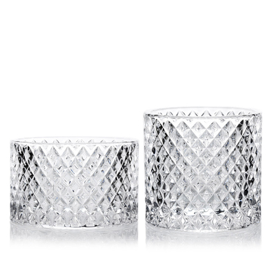 Factory Direct Transparent Candle Holder Tealight Set for party wedding decoration