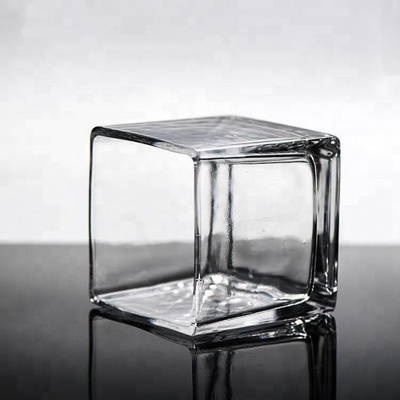 Wholesale Customized clear crystal glass Candle Holder for decoration
