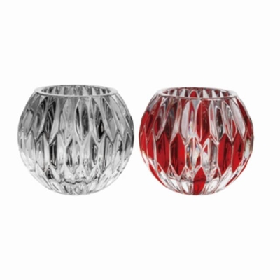 Tea Light Ball Candle Holder Lead Free Crystal Glass Creative Party Celebration Decoration