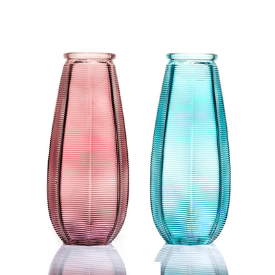 Wholesale Colorful Glass Flower Vase for Home Decoration