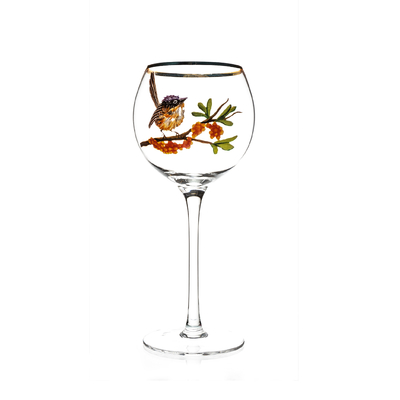 Best sellers Bird Collection transparent crystal wine glass cup