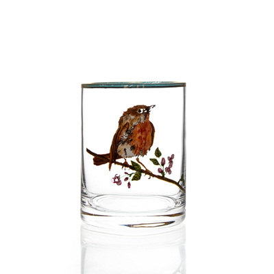 Best sellers Bird Collection transparent crystal wine glass cup
