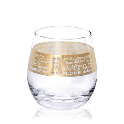 Fashion new style clear glass goblet wine glass gift set lead-free crystal glass cup