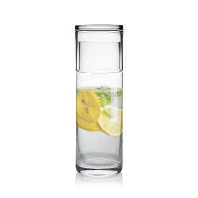 LFGB Certified 750ml Lead-Free Crystal  Glass Pitcher Set Tableware