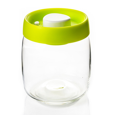 Glass Candy Jars With PP Lid