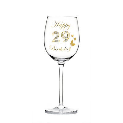 Customized Fashionable Glass Gift Elegant And High-End Birthday Glasses