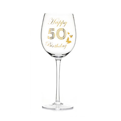 Customized Fashionable Glass Gift Elegant And High-End Birthday Glasses