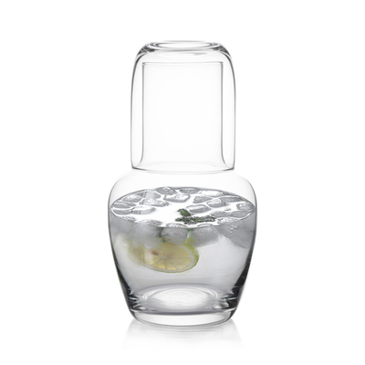 1050ml Handcrafted Carafe And Tumbler Set Modern OEM Acceptable