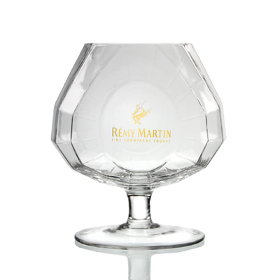 Customized Promotional Drinking Glasses 450ml Transparent Crystal