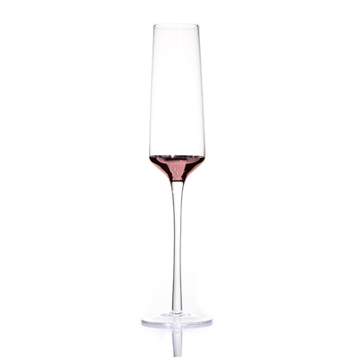 Electroplated Rose Gold Festival Glass With FDA Certification Wine Glass Set