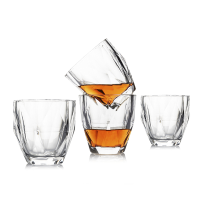 LFGB Certified Crystal Glass Set Whiskey Decanter Set High Quality Glass Stopper
