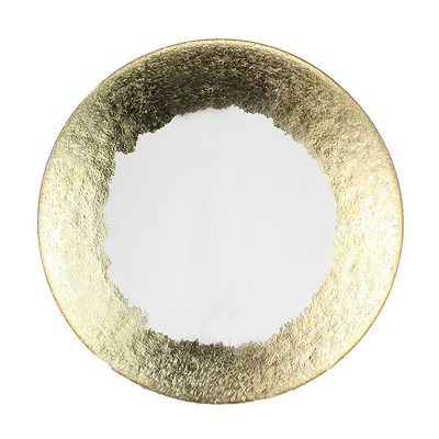 Tangson good rim Glass Plates And Bowls Artistical For Wedding