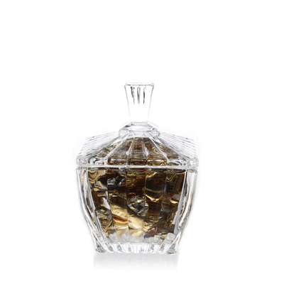 200ml Multifunctional Glass Candy Jars , Glass Storage Canister Simple Transparent