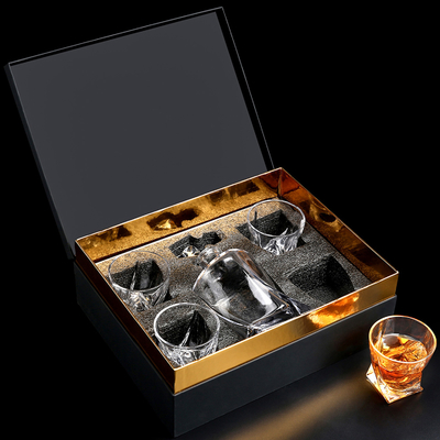 Classical Luxury Bar Craft Decanter Set 25Oz Decanter 260ml Cup