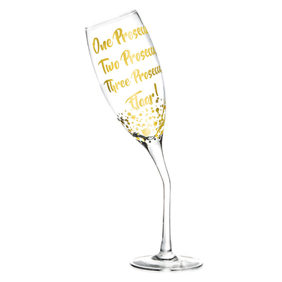 Modern Customized Champagne Flute Glass Transparent 125ml For Home