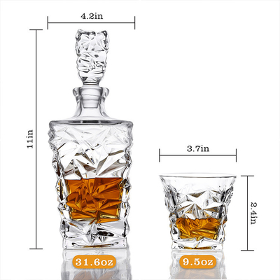 Tangson 700ml Liquor Whiskey Decanter And Glass Luxurios With Box