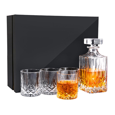Well-Designed Oxford Collection Classic Whiskey Decanter And Glass Set