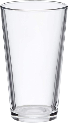 480ml ODM Beer Glass Mug , Pub Pint Glasses Machined Blown For Bar