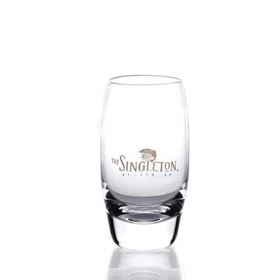 Heavy Base Shot Drinking Glasses , Tequila Shot Glass 1.3oz Clear For Bar