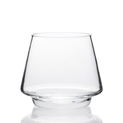 Multipurpose Crystal Hurricane Candle Holders , Floating Glass Candle Holders 10cm