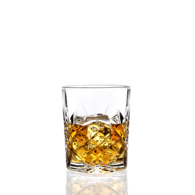 Tangson Hotel Use Highball Drinking Glasses , 300 Ml Wine Glass Crystal Rock Style