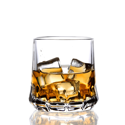 Tangson Hotel Use Highball Drinking Glasses , 300 Ml Wine Glass Crystal Rock Style