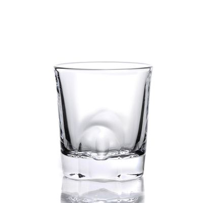 Engraved Heavy Base Dublin Crystal Whiskey Glasses 271ML