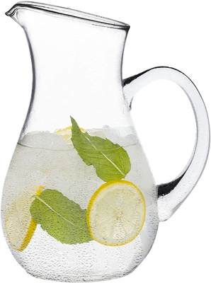 1080ML Sustainable Transparent Glass Water Carafe