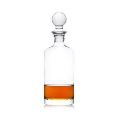 European Style Glass Whiskey Decanter & Liquor Decanter 1250ML With Glass Stopper