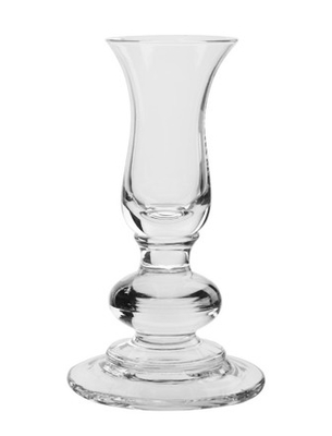 OEM / ODM Glass Pillar Candle Holders For Wedding Centerpieces