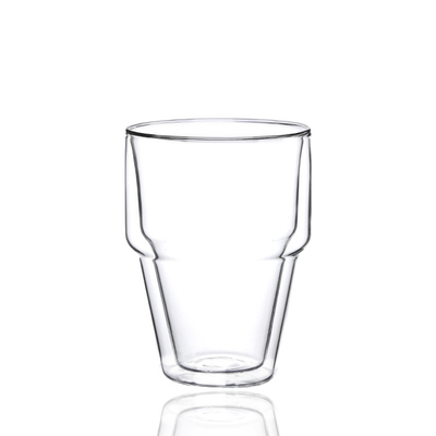ODM 323ml Double Walled Insulated Coffee Glass Cups