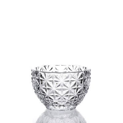 Clear Lead Free Glass Candy Dish OEM / ODM For Home Kitchen
