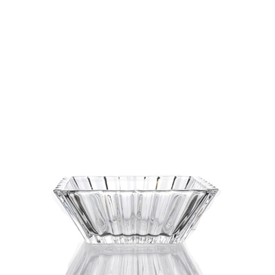 Carnival Crafted Glass Candy Dish Of Quality Lead Free Brilliant Transparent Crystal