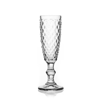 Machine Made Transparent Tempered Glass Dinnerware Sets For Home Hotel Usage