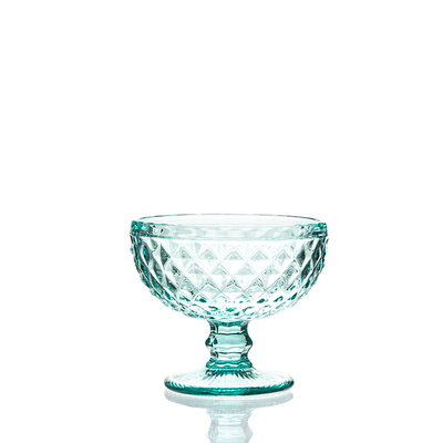 Houseware Colored Clear Glass Dinnerware Set Modern Soda Lime Material