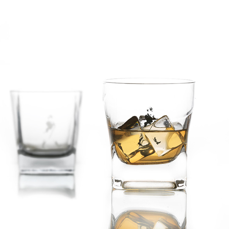 Factory Price Customized Lead Free Crystal Whiskey Glass Whisky Tumbler Glass Promotional Glass