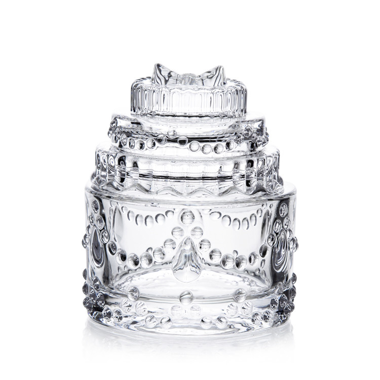 Luxury crystal jewel box glass jewellery boxes