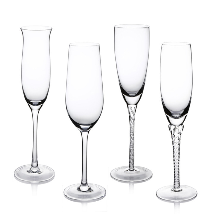 Champagne Glasses Set Of 4 Pieces Clear Wine Glasses Restaurant