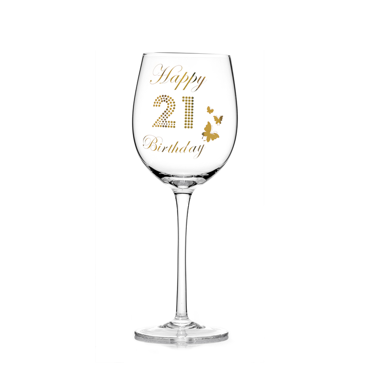 Customized Fashionable Glass Gift Elegant And High-End Birthday Glasses