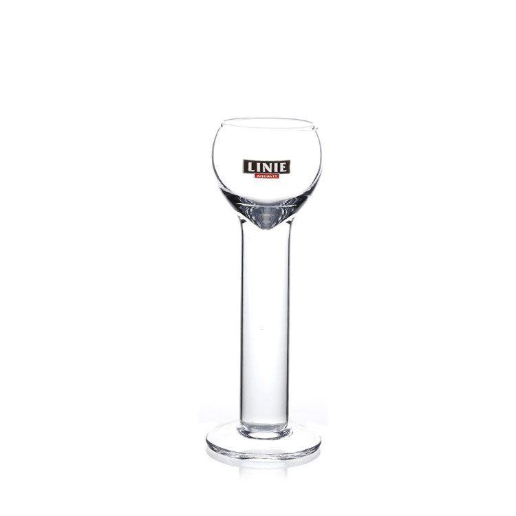 1.2oz Decal Decorative Shot Drinking Glasses With Heavy Steam
